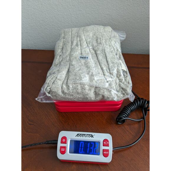 Caution To The Wind Open Front Cardigan M Beige Hooded Knit Asymmetric Waterfall - Picture 7 of 8